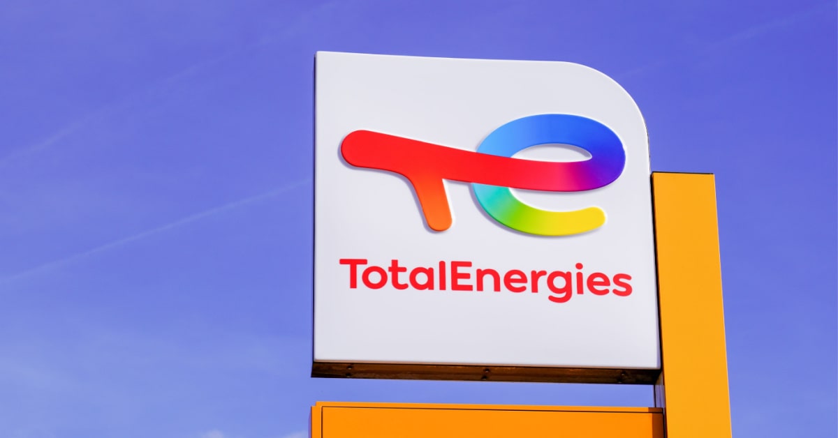 Logo de station essence TotalEnergies